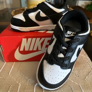 Toddler Panda Nike Dunk Low 🐼 size 8c